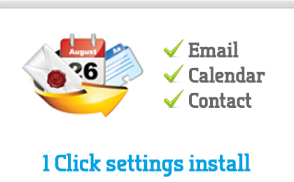 1 Click Settings Install